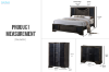 Picture of ORLANDO Bedroom Combo Set in Queen Size - 3PC Combo