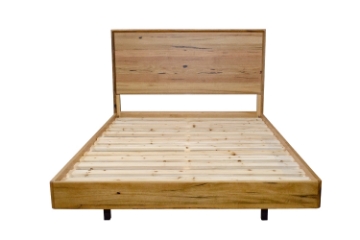 Picture of BRITTON Australian Marri Hardwood Floating Bed Frame - Eastern King Size