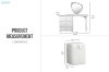 Picture of AURELIA 3-Drawer 39.5"-63" Extension Dressing Table with LED Mirror and Makeup Stool Set