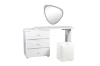 Picture of AURELIA 3-Drawer Extension Dressing Table with LED Mirror and Makeup Stool Set