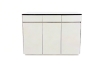 Picture of VALOR 47" 3-Door 3-Drawer Engineered Stone Top Shoe Cabinet