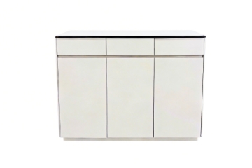 Picture of VALOR 47" 3-Door 3-Drawer Engineered Stone Top Shoe Cabinet