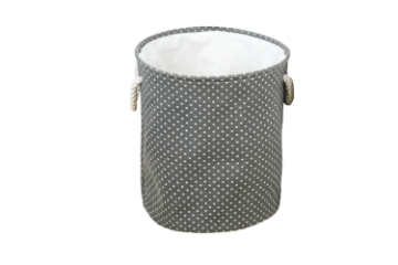Picture of 390-007/008 Round Storage Basket (Grey/Light Grey)