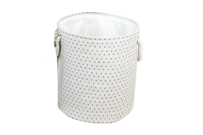 Picture of 390-008 Round Storage Basket (Light Grey)