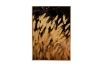 Picture of 357-004 Decorative Wall Art with Golden Frame (15.5"×23.5") - Wheat Ear 