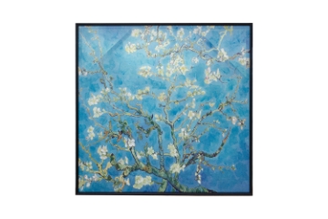 Picture of 367-004 Hand-Finished Canvas Decorative Wall Art (39.5"×39.5") - Almond Blossoms (1890) by Vincent van Gogh