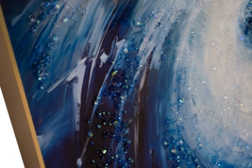 Picture of 357-003 Decorative Wall Art with Golden Frame (31.5"×23.5") 