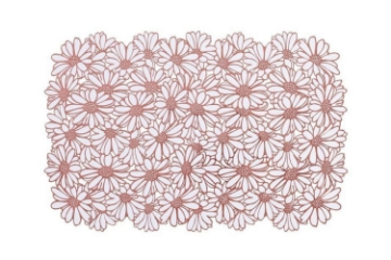 Picture of 371-026/027/028/029 Chrysanthemum Placemat in Pink/Brown/Blue & Gold/Blue & Silver