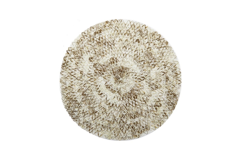 Picture of 371-036 PET Mixed Woven Placemats in Yellow