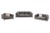 Picture of [FLOOR MODEL CLEARANCE] AMELIE 3 Seater Fabric Sofa (Dark Grey)
