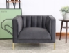 Picture of [FLOOR MODEL CLEARANCE] FALCON 1 Seater Sofa (Grey) 
