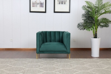 Picture of [FLOOR MODEL CLEARANCE] FALCON 1 Seater Sofa (Green) 