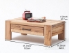 Picture of [FLOOR MODEL CLEARANCE]CARDIFF Coffee Table *Solid European Oak & Made in Europe 