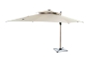 Picture of SOLARIS 118"×118" Crank Open 360° Rotation Cantilever Umbrella With Solar LED Lights & Ground Anchor