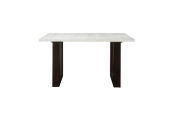 Picture of EDWYN 7PC 68" Marble Top Counter Height Table Set