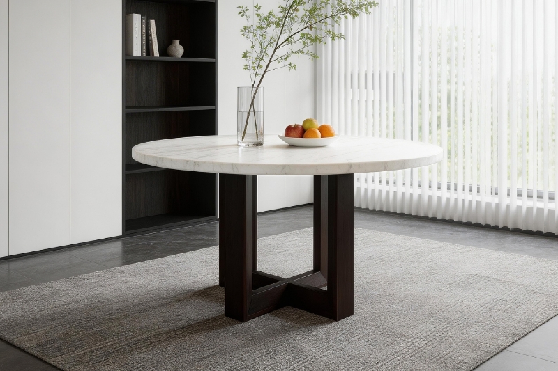 Picture of EDWYN D54" Marble Top Dining Table