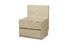 Picture of YUKI 2-Drawer Bedside Table with Headboard