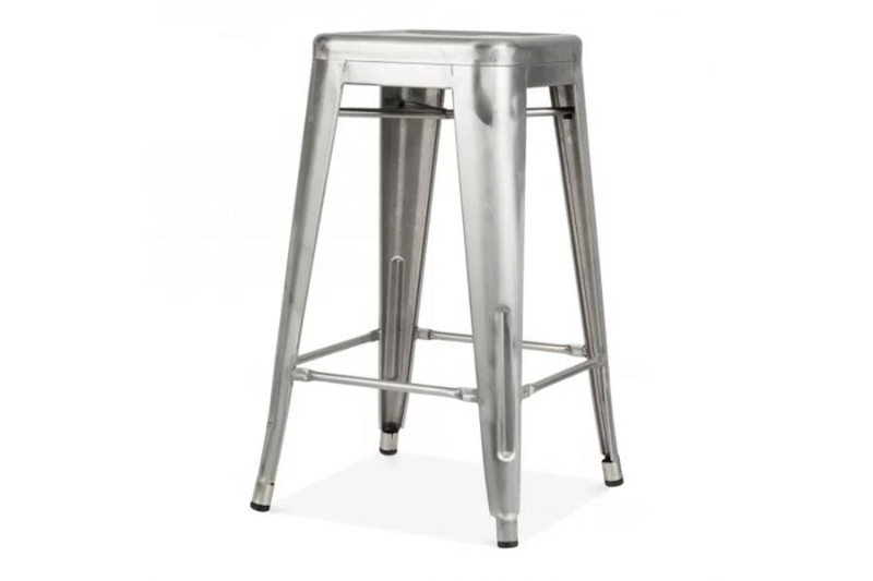 Picture of TOLIX Replica Bar Stool (Silver) - H30"