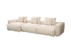 Picture of ROMINA Feather-Filled Modular Sectional Sofa Range - 3PC Combo Set (RAF Armchairx1 + Armlessx1 + Left Facing Chaisex1)