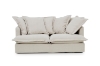 Picture of [FLOOR MODEL CLEARANCE] SPENCER 2 Seater  Feather-Filled Fabric Sofa