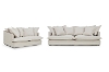 Picture of [FLOOR MODEL CLEARANCE] SPENCER 2 Seater  Feather-Filled Fabric Sofa