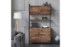 Picture of [FLOOR MODEL CLEARANCE]  ELMORE Reclaimed Pine Wood Cabinet Shelf/Display Cabinet (39" x 75")