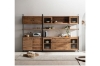 Picture of [FLOOR MODEL CLEARANCE]  ELMORE Reclaimed Pine Wood Cabinet Shelf/Display Cabinet (74.8" x 39")
