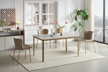 Picture of ONSLOW 59" Sintered Stone Top Dining Table 