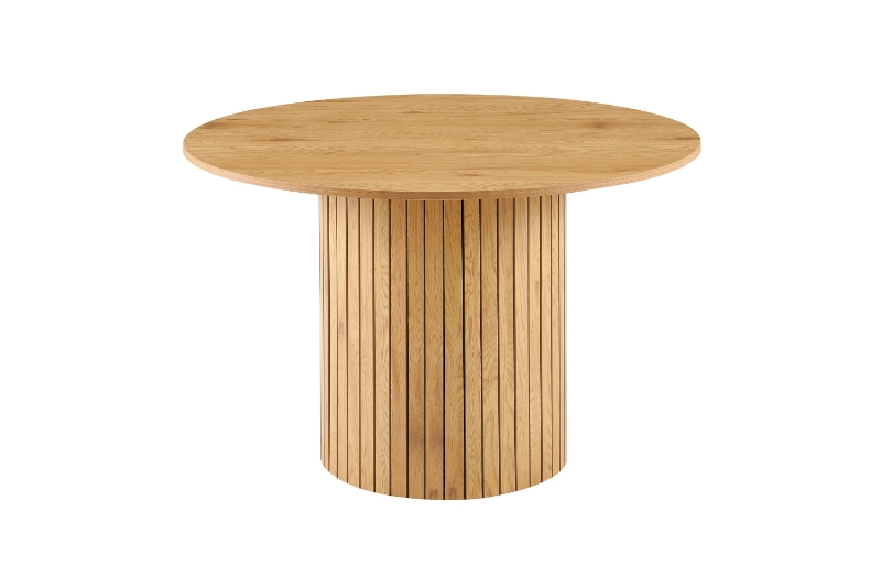 Picture of MESAS D47" Metal-Reinforced Pedestal Dining Table