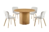 Picture of MESAS D47" Metal-Reinforced Pedestal Dining Table