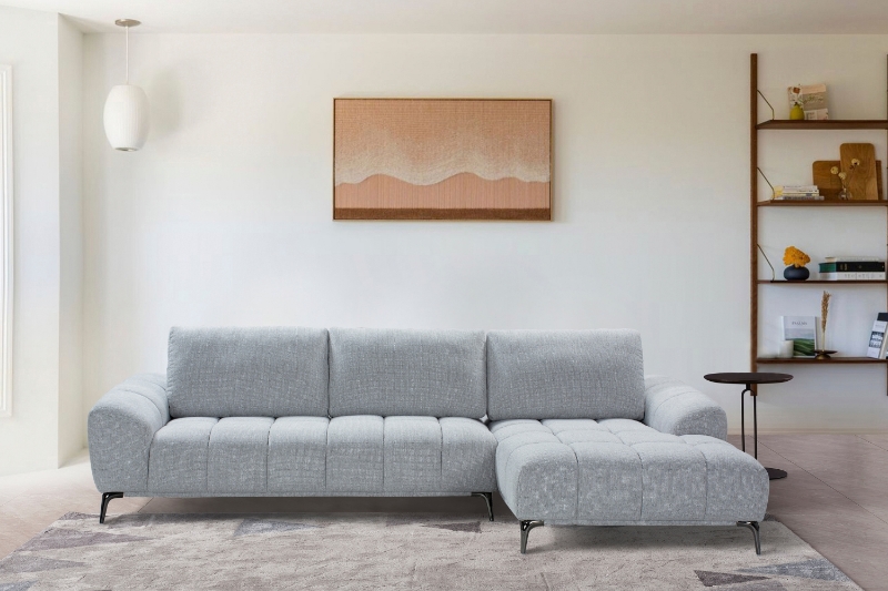 Picture of LENNOX Fabric Sectional Sofa/Sofa Bed with Adjustable Backrest