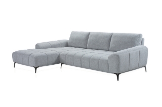 Picture of LENNOX Fabric Sectional Sofa/Sofa Bed with Adjustable Backrest - Chaise Facing Left