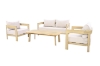 Picture of LUMORA 4PC Outdoor Sofa Set with Coffee Table