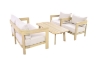 Picture of LUMORA 4PC Outdoor Sofa Set with Coffee Table
