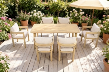 Picture of SYLVAN 7PC Acacia Wood Outdoor Dining Set