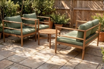 Picture of FLOREN 5PC Acacia Wood Outdoor Sofa Set