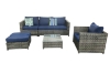 Picture of OVIOS 6PC Aluminum Frame Outdoor Sectionl Sofa Set