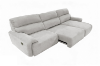 Picture of LUNOX Power Reclining Sectional Sofa/Slide out Sofa Bed with USB Type-C Ports (Light Grey) - Chaise Facing Right