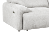 Picture of LUNOX Power Reclining Sectional Sofa/Slide out Sofa Bed with USB Type-C Ports (Light Grey) - Chaise Facing Right