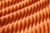 Picture of ASHFORD Fabric Sectional Compressed Sofa (Orange) - Chaise Facing Left