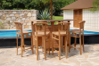 Picture of BALI Solid Teak Wood Bar Set Model 140