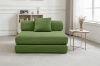 Picture of SINDARA Modular Compressed Sofa/Folding Sofa Bed Range (Green) - Armless
