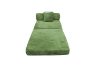 Picture of SINDARA Modular Compressed Sofa/Folding Sofa Bed Range (Green) - Armless