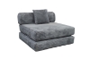 Picture of SINDARA Modular Compressed Sofa/Folding Sofa Bed Range (Grey) - Armless