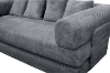 Picture of SINDARA Modular Compressed Sofa/Folding Sofa Bed Range (Grey) - 3 Seater Sofa