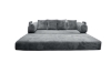 Picture of SINDARA Modular Compressed Sofa/Folding Sofa Bed Range (Grey) - 3 Seater Sofa