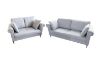 Picture of LUMA Fabric Sofa Range (Grey) -  Armchair + Loveseat + Sofa Set