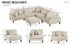 Picture of VIANNA Sectional Modular Sofa Range (Beige) - 3PC Big Combo Set
