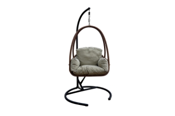 Picture of NESTLE Outdoor Hanging Egg Chair in Brown