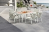 Picture of BONDI 7PC Aluminium Outdoor Lounge Set/Dining Set (Beige) 